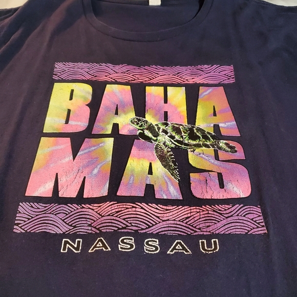 BAHAMAS Sea Turtle T-Shirt size XL - Picture 10 of 14